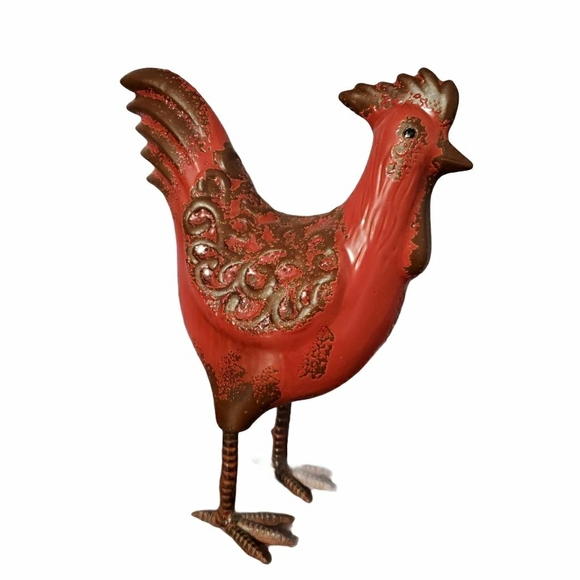 Other - Rustic Red Rooster Table Decor